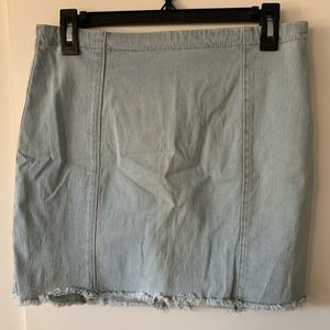 Jean skirt
